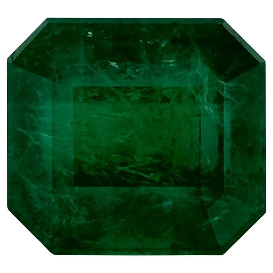 3.19 Ct Emerald Octagon Cut Loose Gemstone