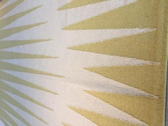 Mustard colour Dhurrie Wool Rug by Cecilia Setterdahl for Carpets CC