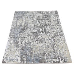 3
1"x5
Abstract Design Wool Denser Weave Persian Knot Hand Knotted Rug