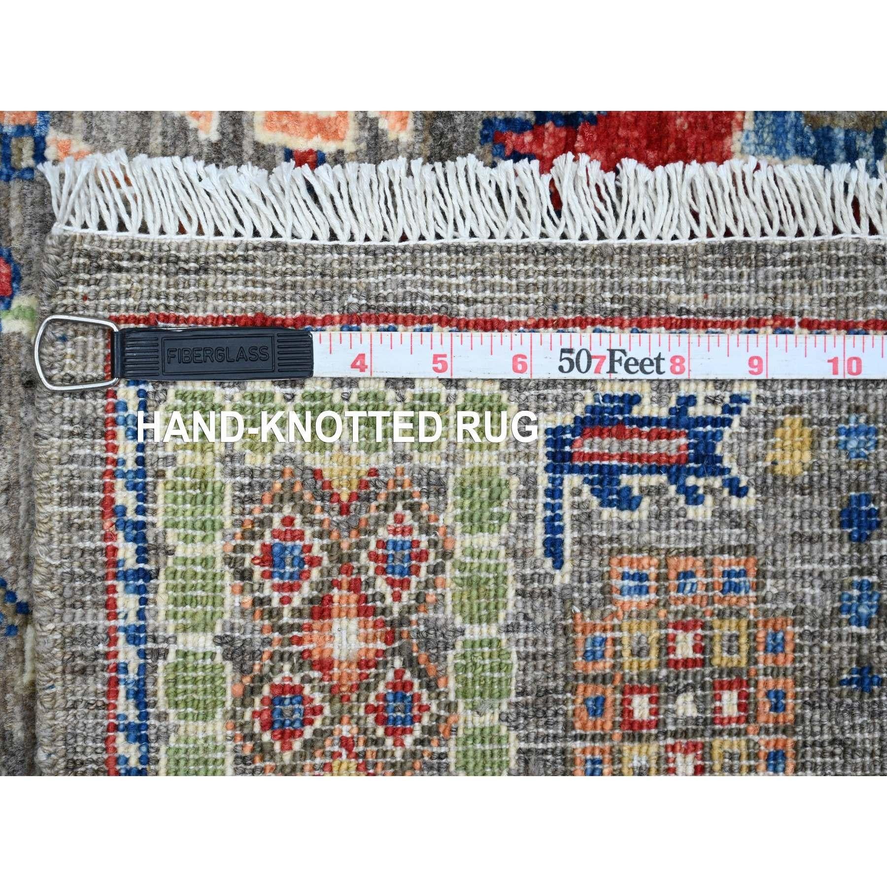 Tappeto Peshawar Ziegler Mahal All Over Design annodato a mano in pura lana 3'1 