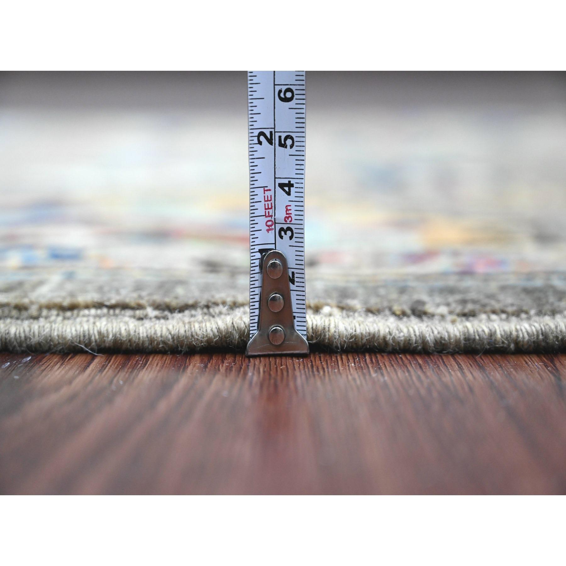 Noué à la main Tapis de course en laine nouée à la main 3'1 