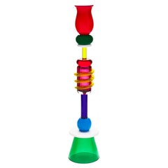 32 Ananke Glass Vase, by Ettore Sottsass from Memphis Milano