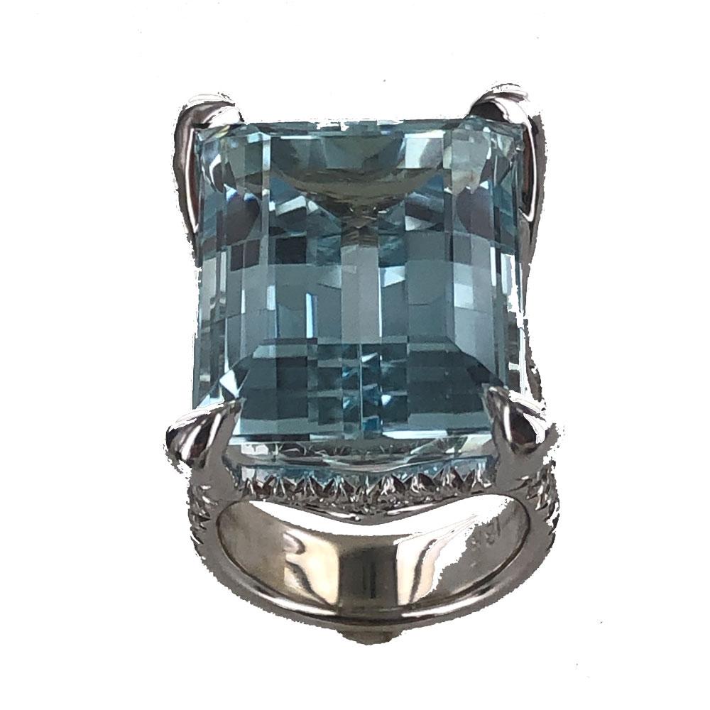 asprey aquamarine ring