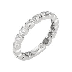 .32 Carat Diamond White Gold Wedding Band Ring 