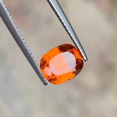 3.2 Cts Hessonite Garnet Pierre précieuse pour bijoux 9mm