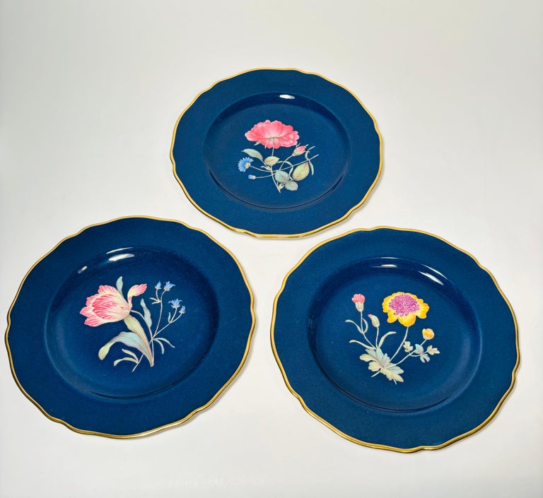 32-teiliges Dessert-Set Spode England, um 12 Tafeln 10 Demi