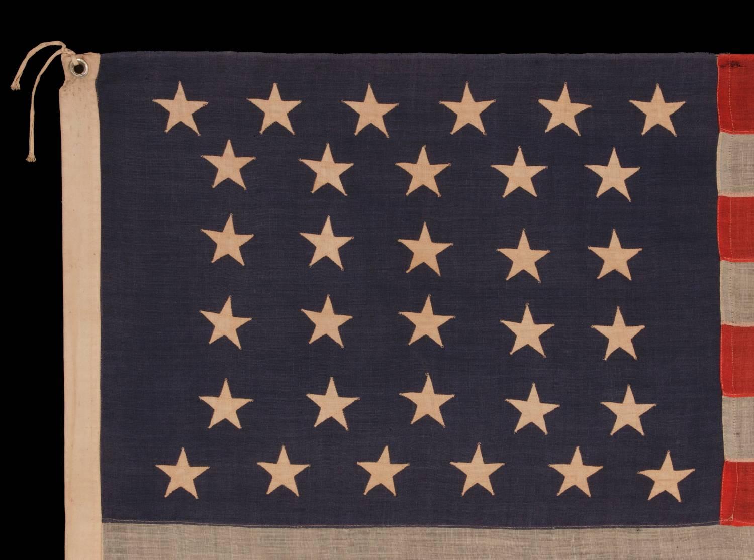 32 Stars, Commemorating Minnesota Statehood American Flag In Good Condition In York County, PA