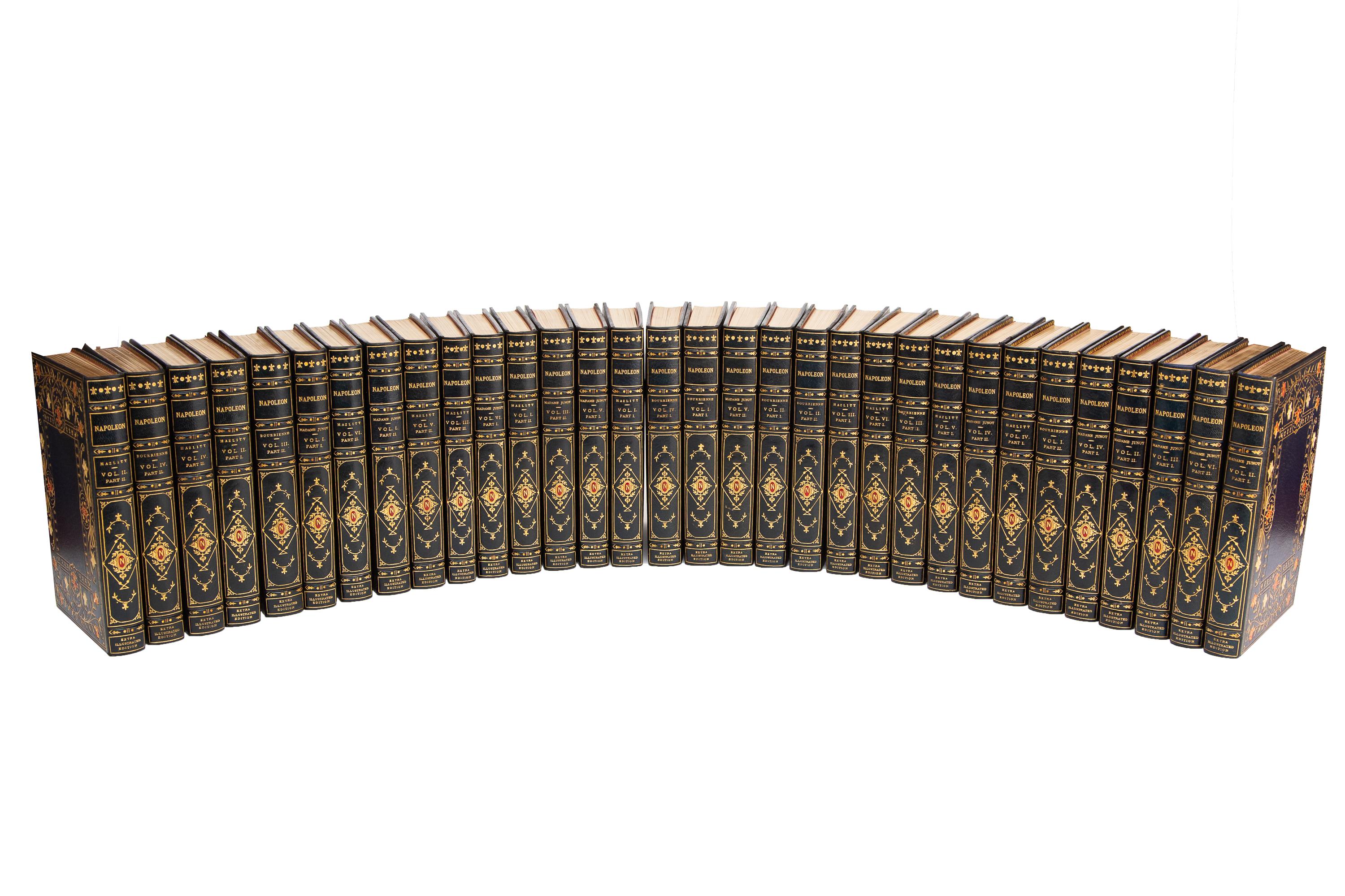 32 Volumes. Louis Bourienne, William Hazlitt, and Madame Junot, Napoleon.