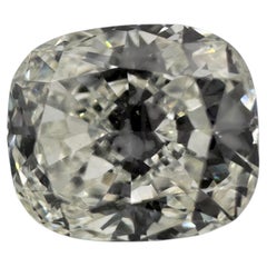 3.20 Carat GIA Certified SI2, Color K, Cushion Cut Natural Diamond.
