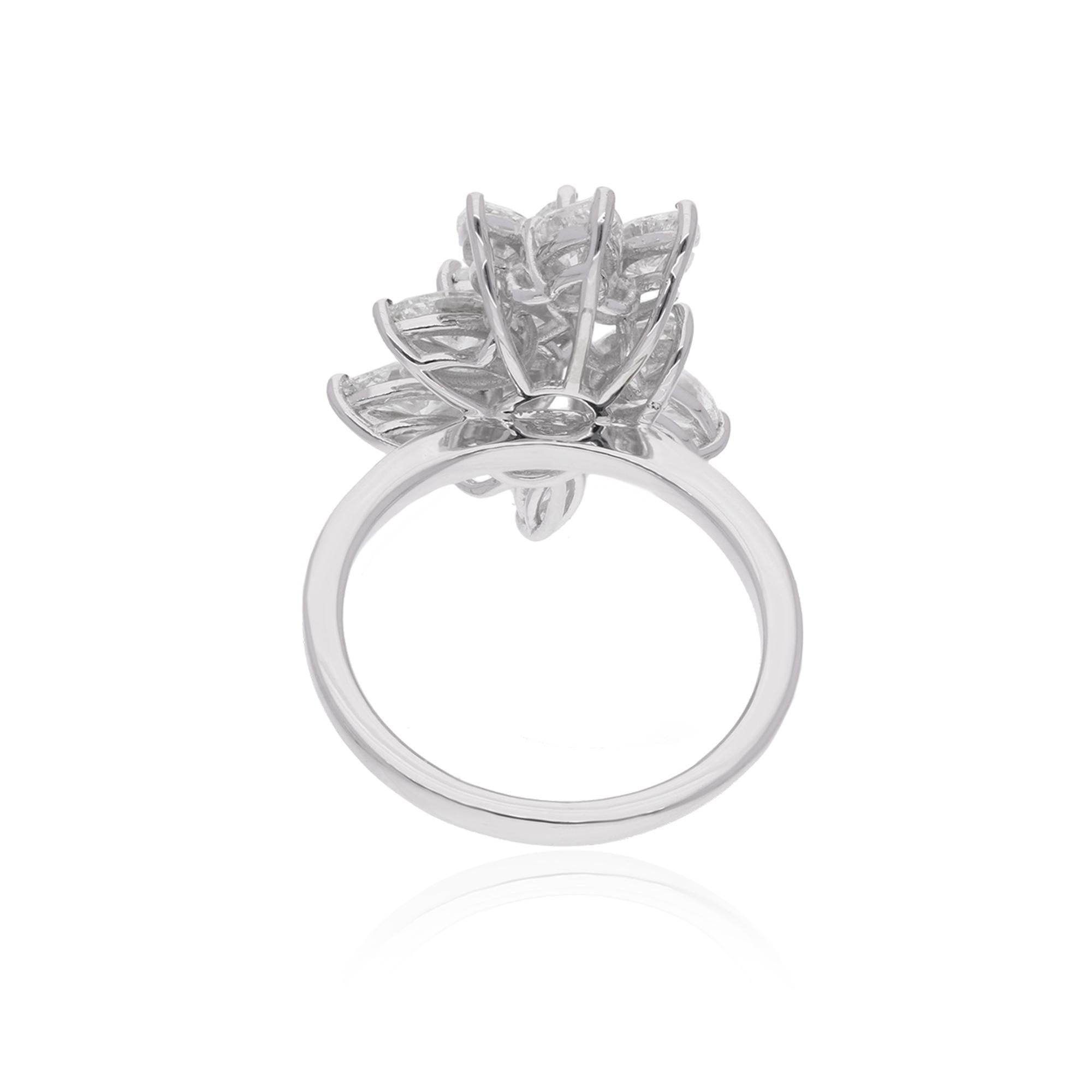 Code d'article :- SER-23389A
Poids brut :- 6.10 gm
Or blanc 18k Poids :- 5.46 gm
Poids du diamant naturel :- 3.20 Ct. ( DIAMANT MOYEN DE PURETÉ SI1-SI2 ET DE COULEUR H-I )
Taille de la bague : - 7 US & Toutes tailles disponibles

✦