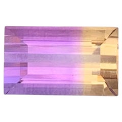 3.20 Carat Natural Loose Bi Color Ametrine Stone Fancy Cut Brazilian Gemstone