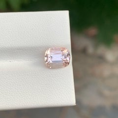 3.20 Carat Natural Loose Imperial Topaz Cushion Shape Gem For Jewellery Making