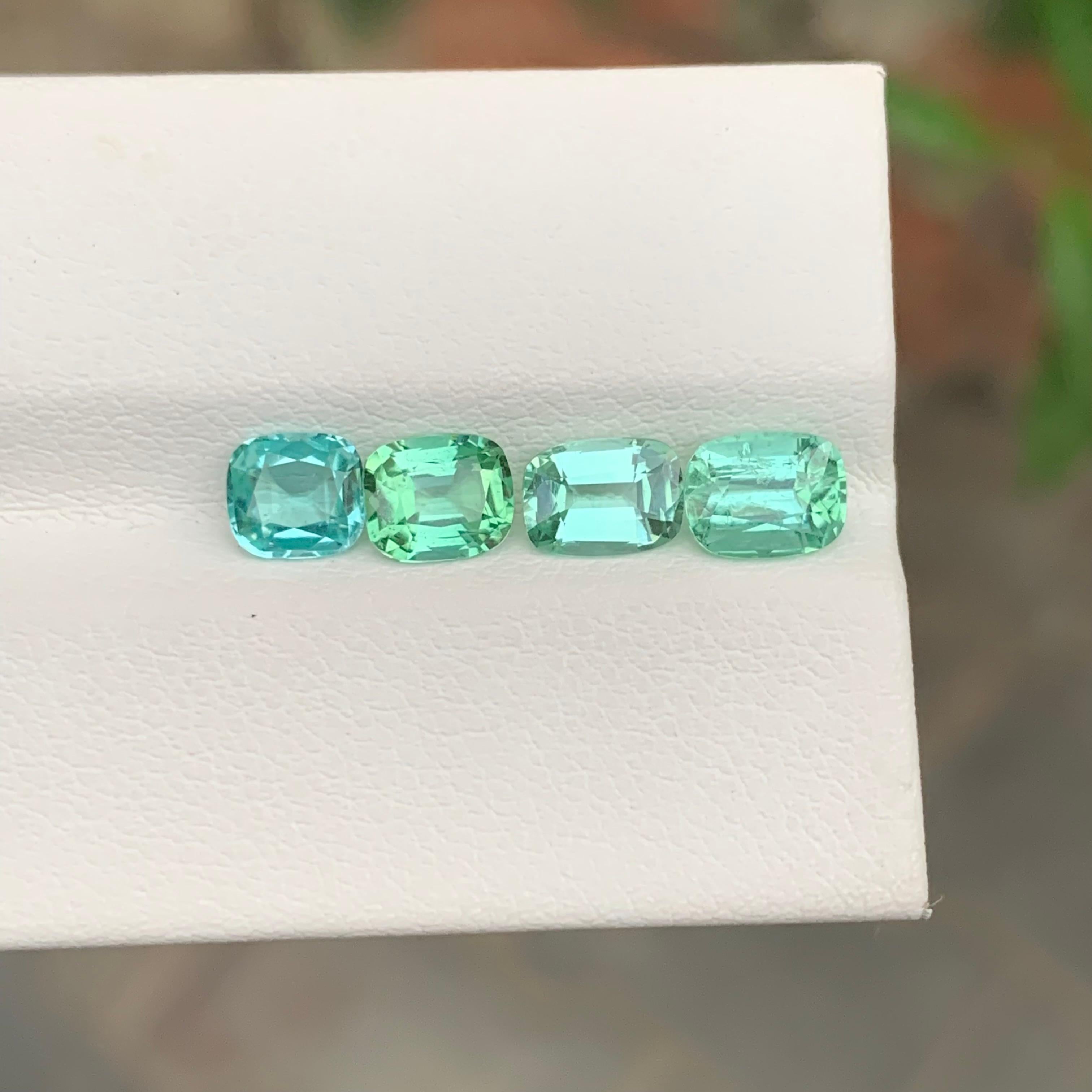 Lote de turmalina natural suelta de 3.20 quilates para joyería en venta 4