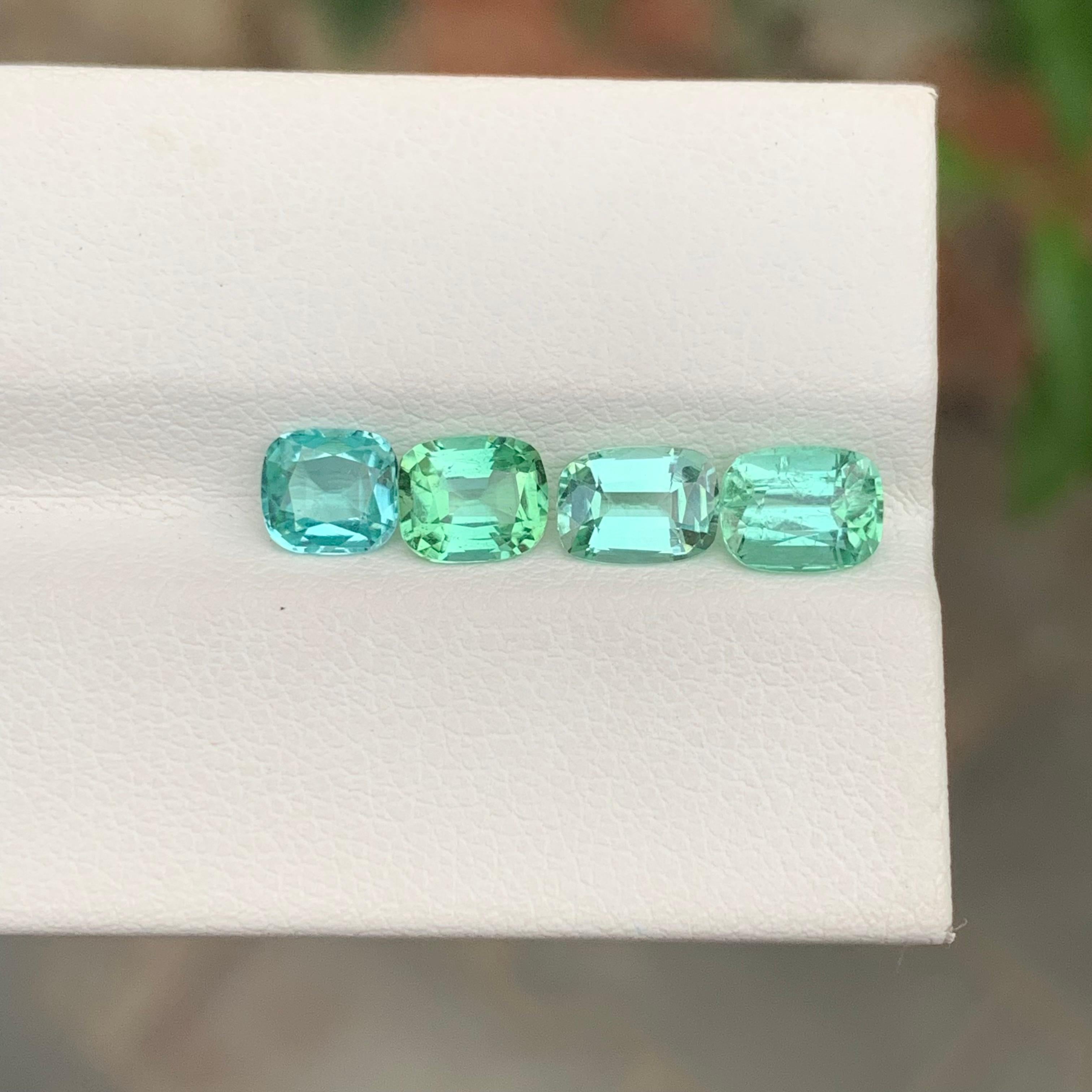 Lote de turmalina natural suelta de 3.20 quilates para joyería en venta 5