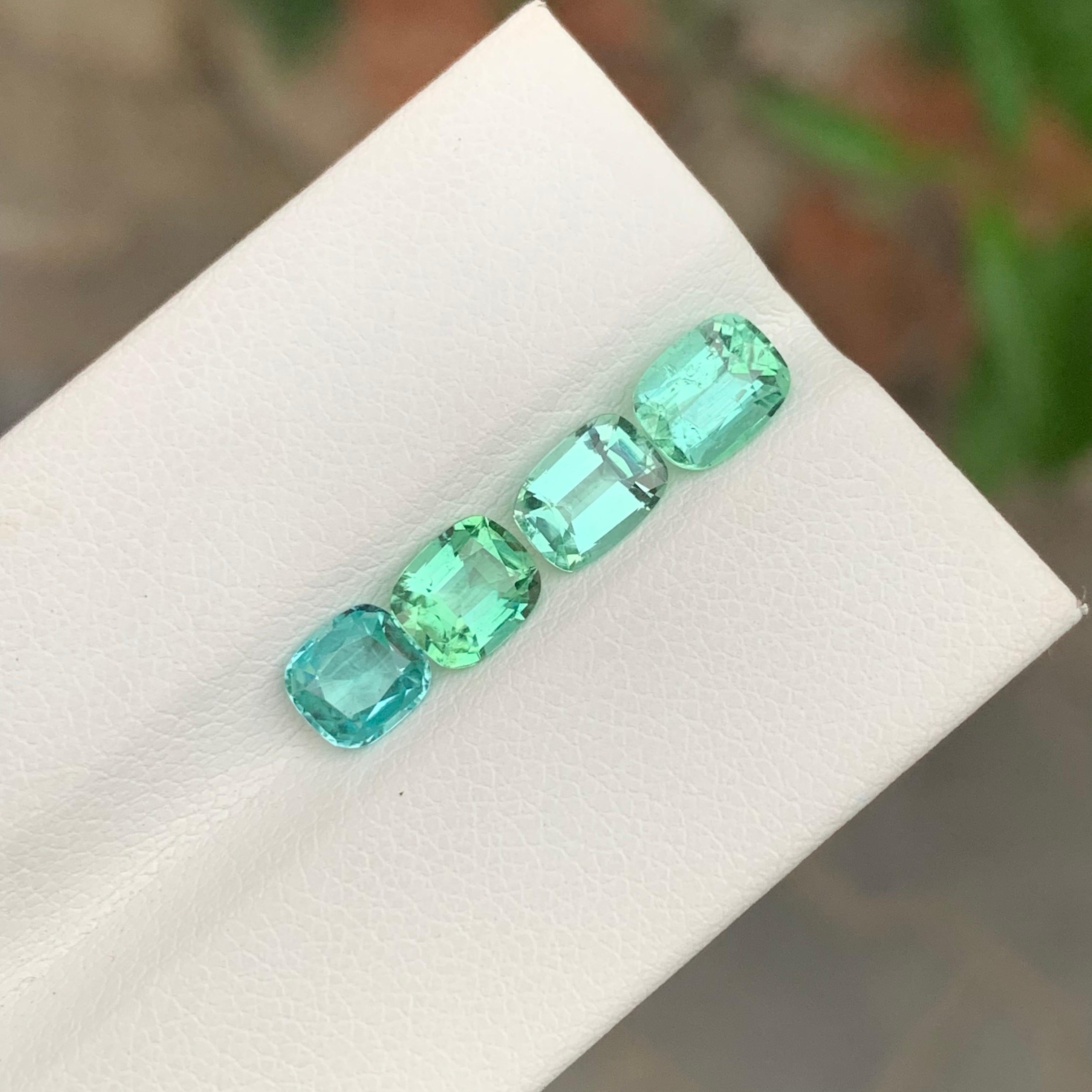 Lote de turmalina natural suelta de 3.20 quilates para joyería en venta 3