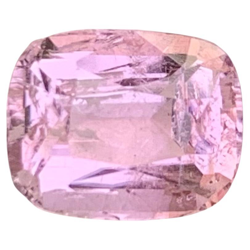 3.20 Carat Natural Pink Loose Tourmaline Cushion Shape Gem For Jewellery