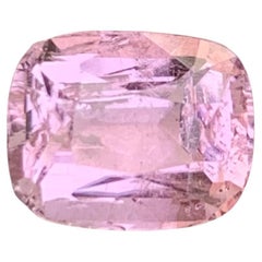 3.20 Carat Natural Pink Loose Tourmaline Cushion Shape Gem For Jewellery