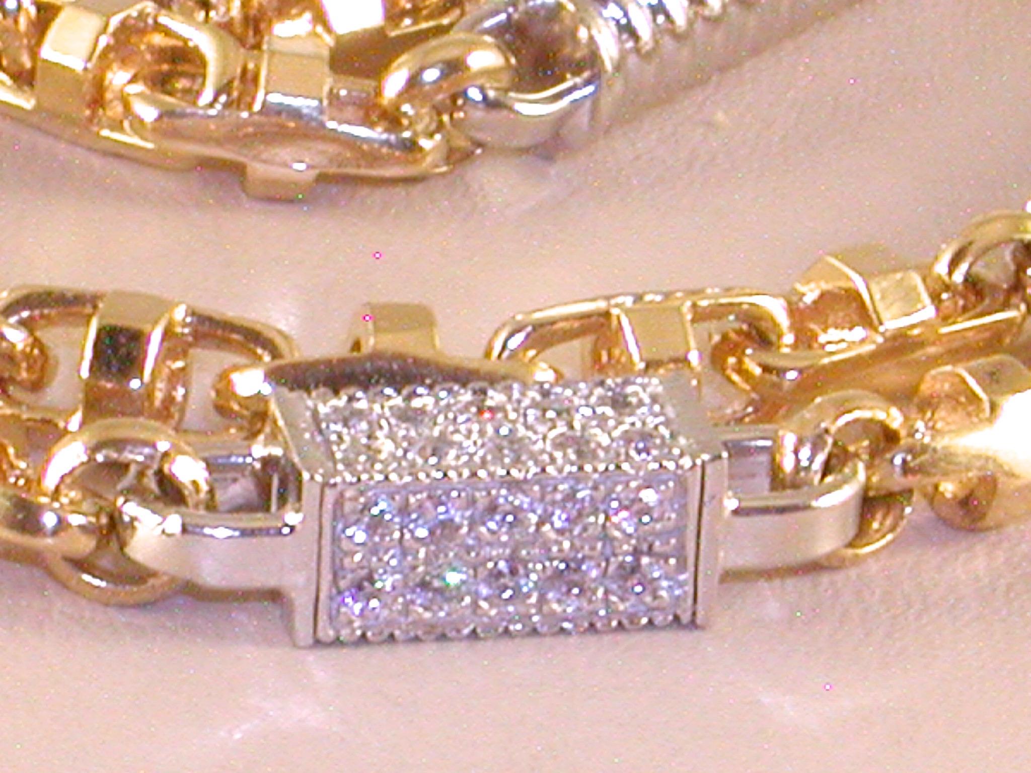 diamond chain necklace mens