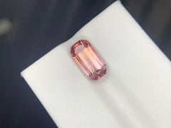 3.20 Carats Loose Bicolor Pink Tourmaline Gemstone