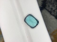 3,20 Karat Natürlicher Facettierter Teal Turmalin Loser Edelstein