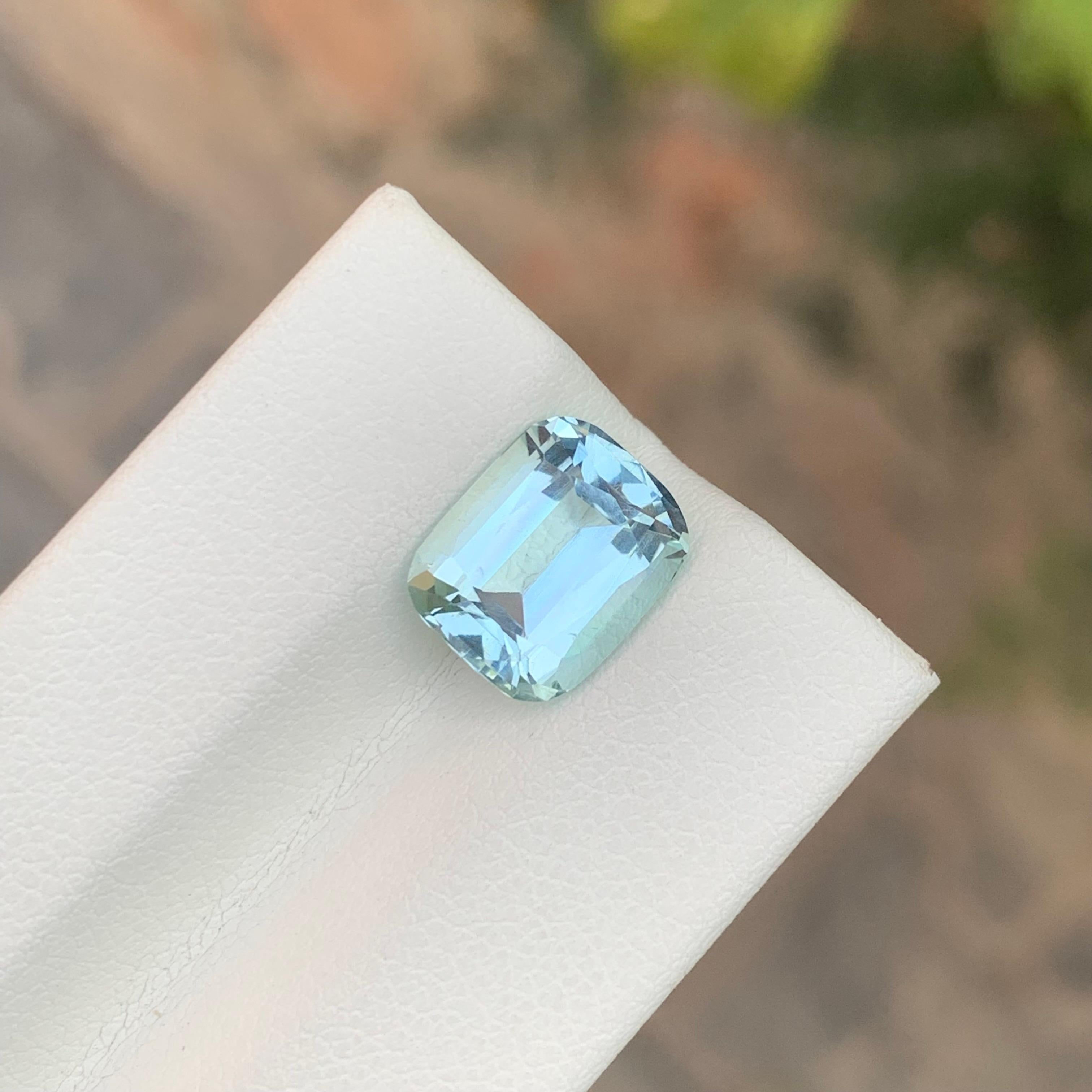 3.20 Carats Natural Loose Aquamarine Shigar Valley Pakistan Mine For Sale 6