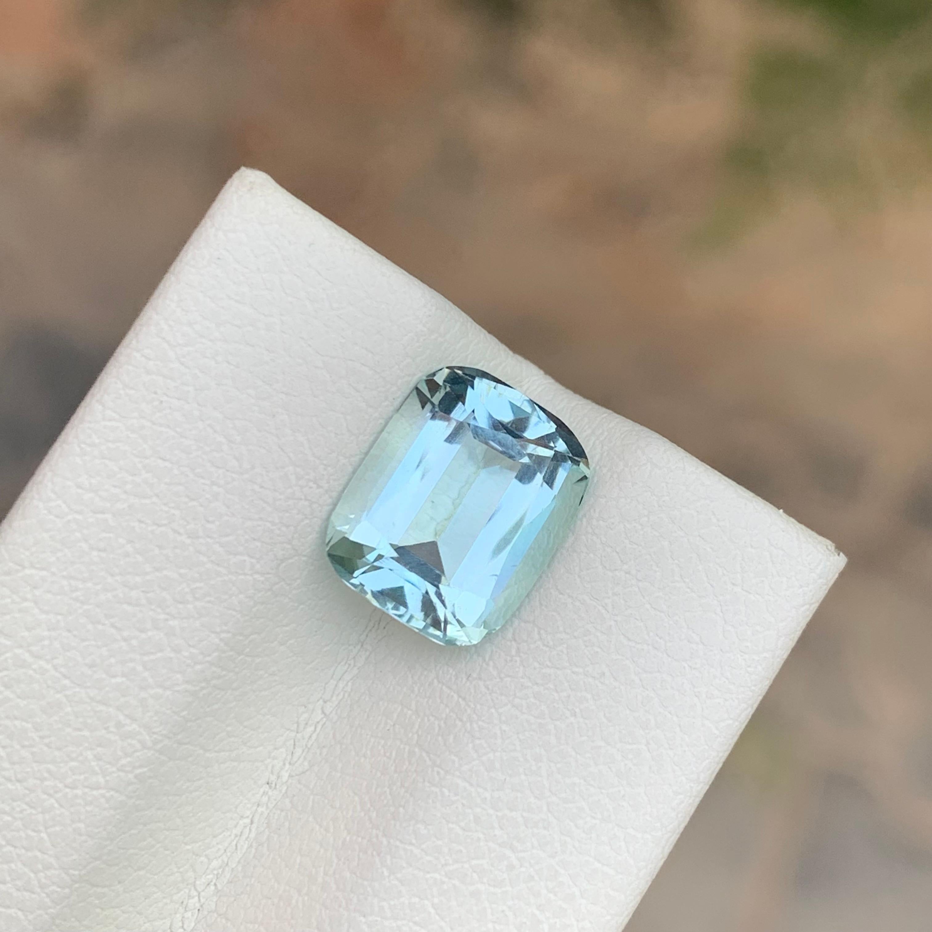 3.20 Carats Natural Loose Aquamarine Shigar Valley Pakistan Mine For Sale 1