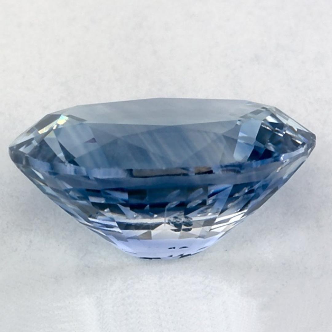 3.20 qt Zafiro Azul Oval Gema Suelta en Nuevo estado para la venta en Fort Lee, NJ