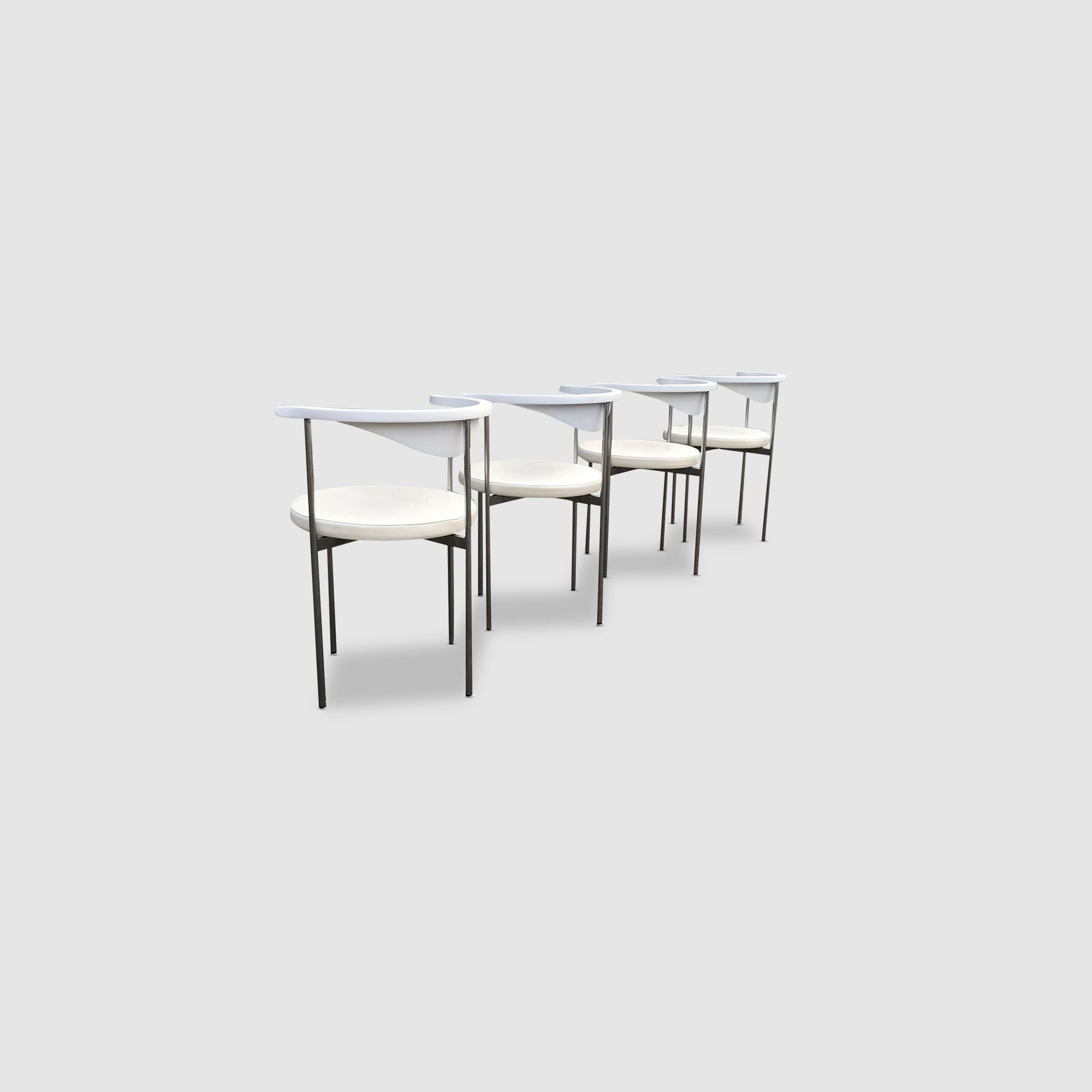 3200 dining chair by Frederik Sieck for Fritz Hansen 1960s, set of 4 2