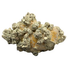 Antique 320.04 Gram Beautiful Pyrite Specimen From Pakistan 