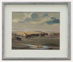 Attrib. Rowland Hilder (1905-1993) - Framed Watercolour, A Farm in Kent
