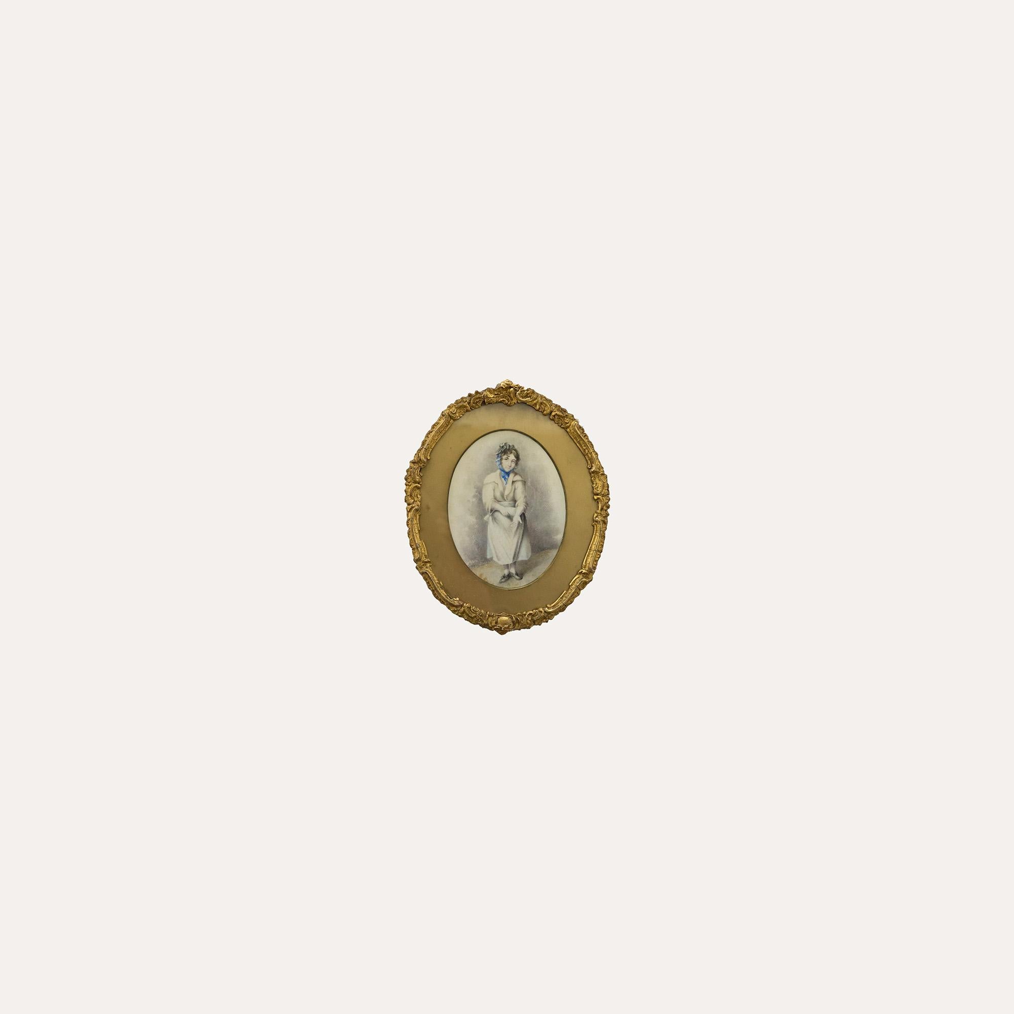 Attrib. William Hamilton RA (1751-1801) Watercolour, The Little Fortune Teller For Sale 1