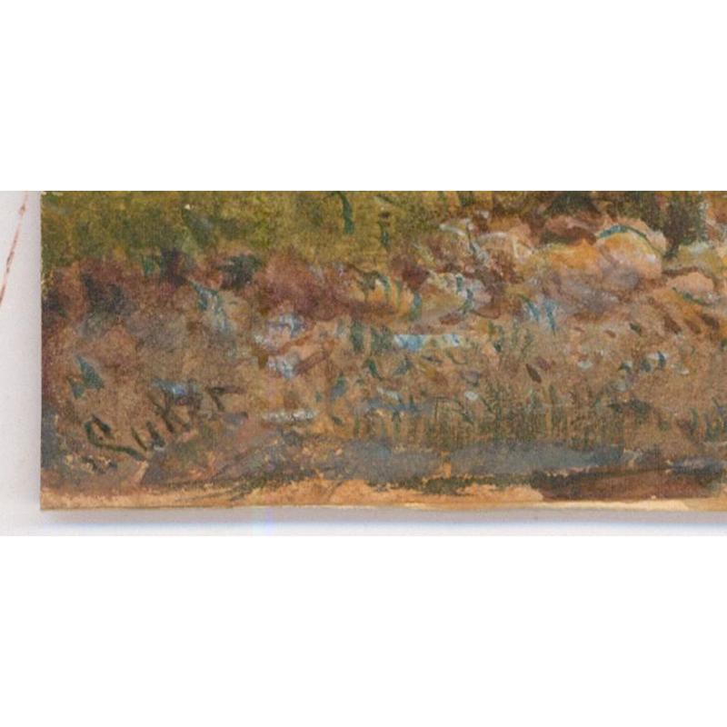 Arthur Suker (1857-1940) - Watercolour, Pastoral Landscape near Betws-y-coed For Sale 2
