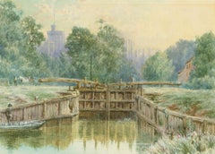 Francis George Coleridge (1838-1923) - 19th Century Watercolour, Windsor Castle