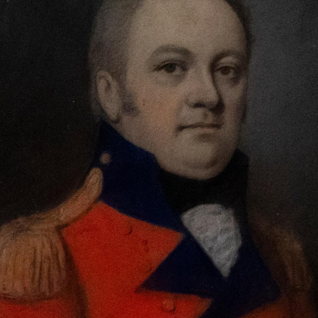 Early 19th Century Watercolour - Portrait of Hon Robert Ward For Sale 2