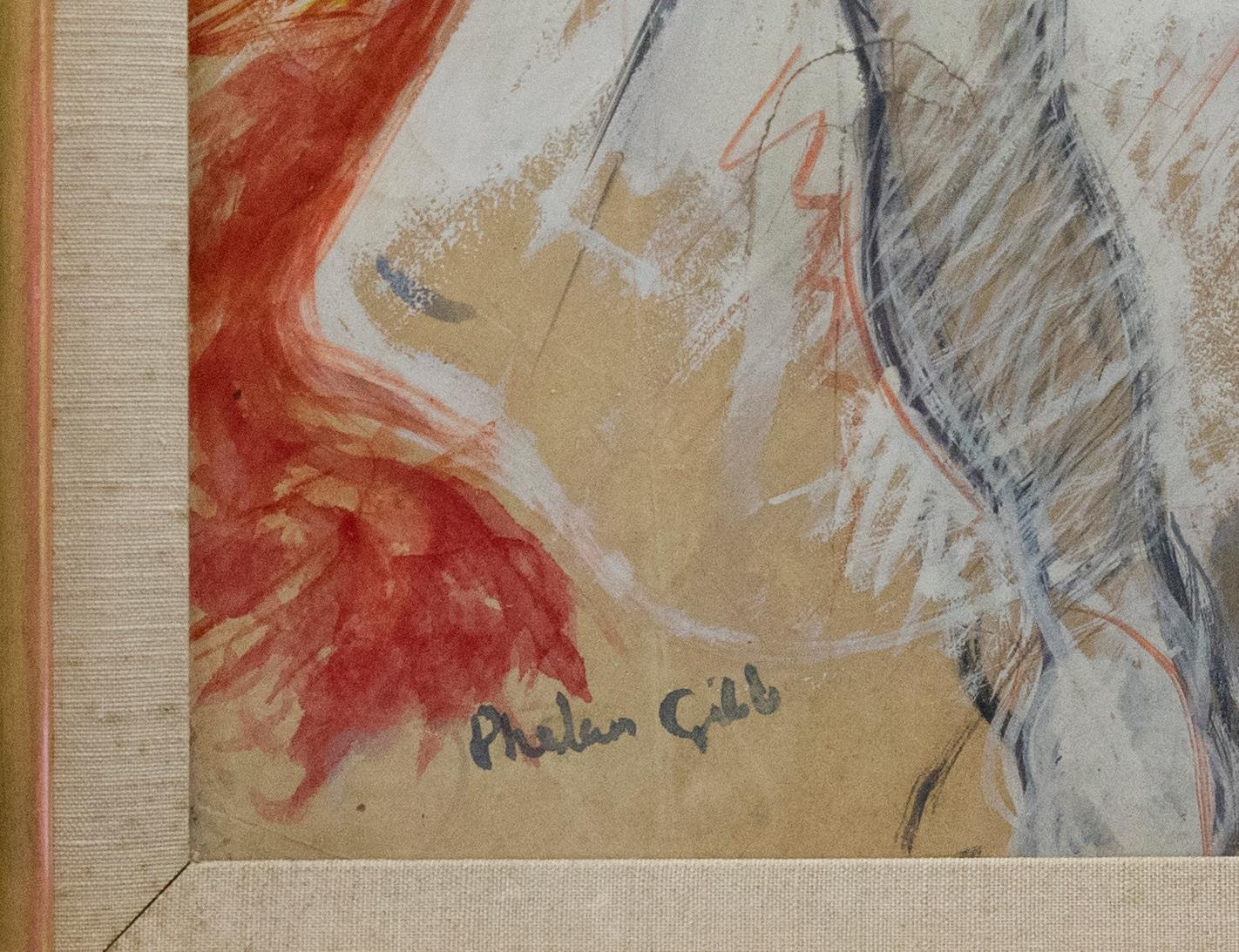 Phelan Gibb (1870-1948) - Early 20th Century Gouache, The Prepared Bride For Sale 2