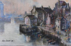 Ken Leech - Pastello incorniciato del 1981, Luce della sera