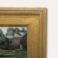 Henry Boddington (1849-1925) - 1901 Watercolour, Walled Garden, Silverdale