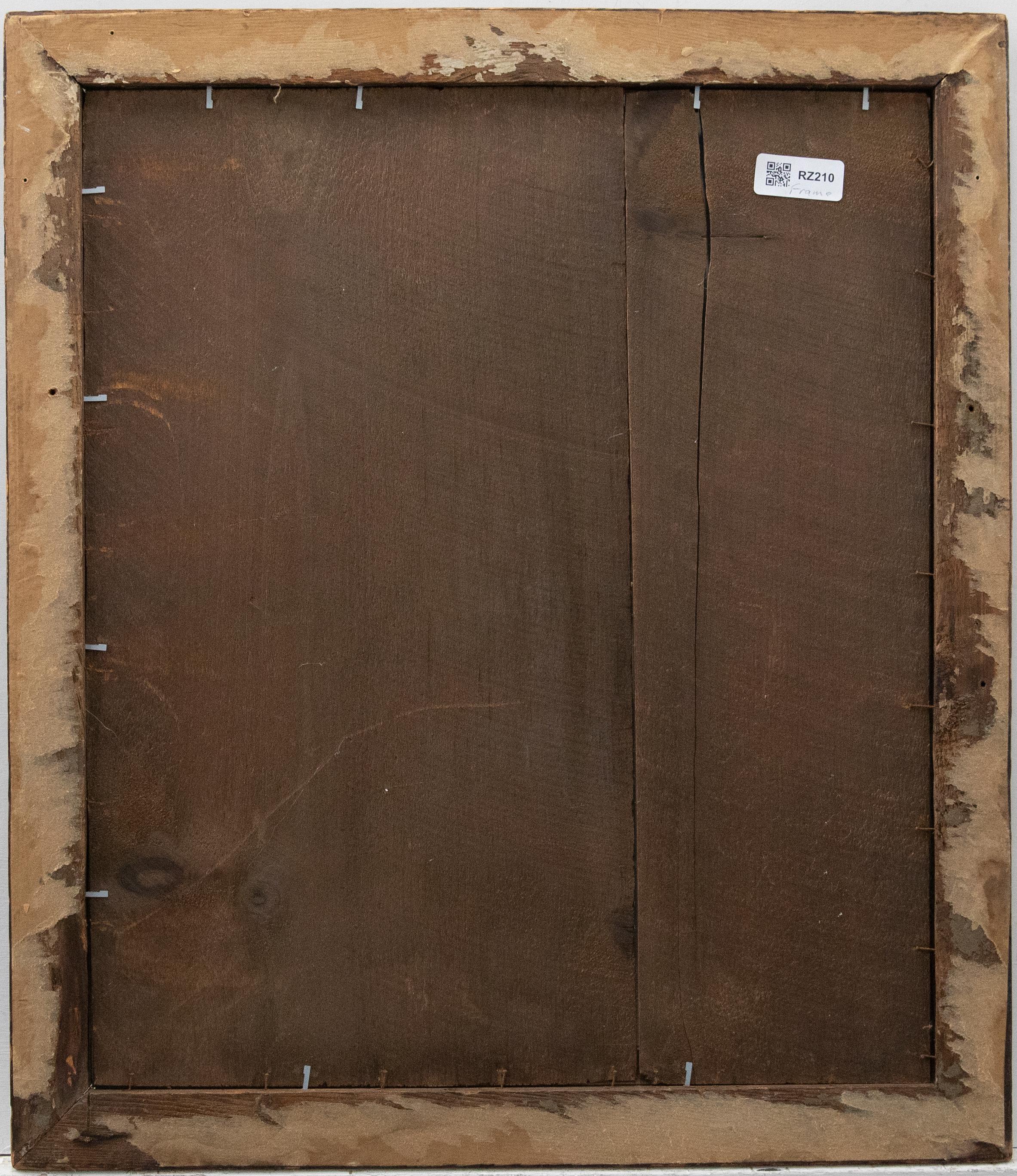 Ein sehr schöner Rahmen aus Vogelaugenahorn des späten 19. Jahrhunderts mit Innenvergoldung und Originalverglasung. Der Rahmen hat eine wunderbare Lackierung mit reizvollen Gratdetails. Maße für den Rahmen : Falz, 42,5cm x 50,5cm, Fenster, 38,5cm x