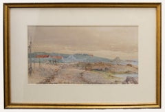 Sir David Murray RA PRI RSW (1849-1933) - Framed Watercolour, Mending the Nets