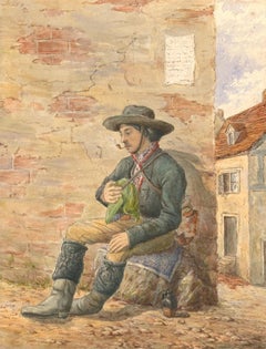 After William Cossens Way (1833-1905) - Watercolour, Spanish Gentleman