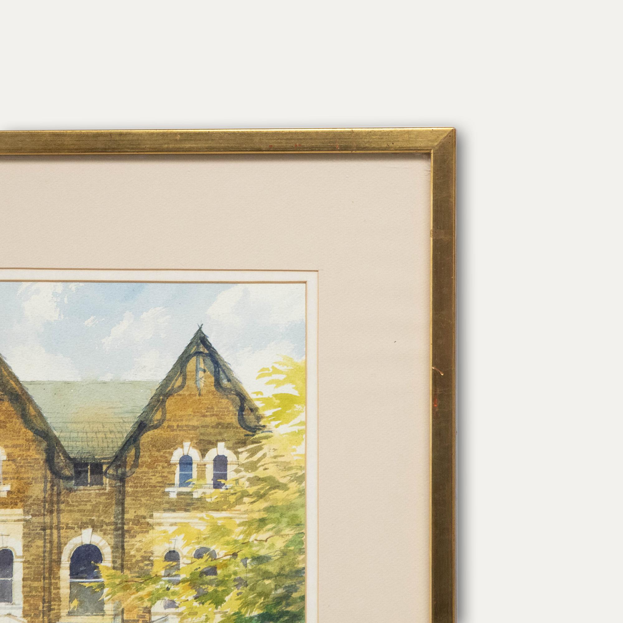Grenville Cottingham RSMA RBA (1943-2007) - Framed Watercolour, Pointers School For Sale 2