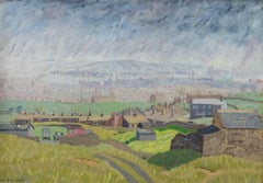 Harold Hemingway (1908-1976) - 1953 Gouache, The Far Storm