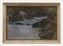 Vivian Bewick (1912-1999) - Mid 20th Century Gouache, The Rocky Stream
