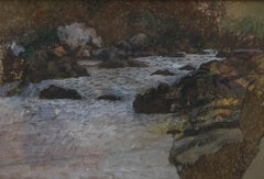 Vivian Bewick (1912-1999) - Mid 20th Century Gouache, The Rocky Stream