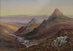 Eustace A. Tozer - Early 20th Century Watercolour, Dartmoor