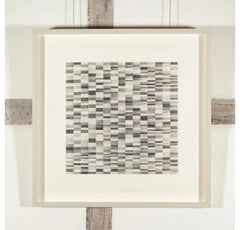 Senza titolo III, disegno a matita su carta di Jon Probert, 2022