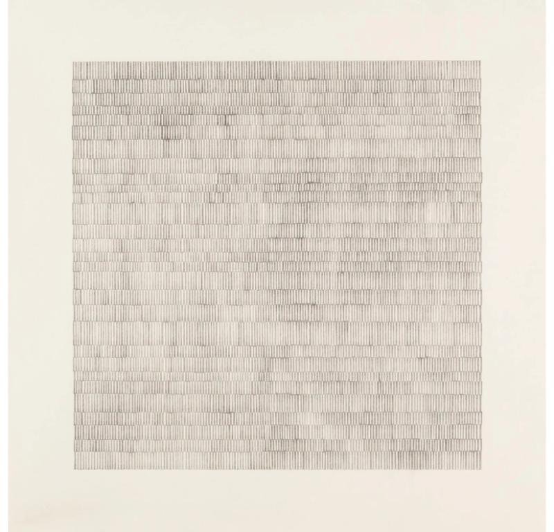 Untitled IV, Pencil on Paper Drawing by Jon Probert B. 1966, 2023

Additional information:
Medium: Pencil on paper
Dimensions: 40 x 40 cm
15 3/4 x 15 3/4 in
Signed and dated

Having studied Fine Art and Art History at Newcastle University and lived