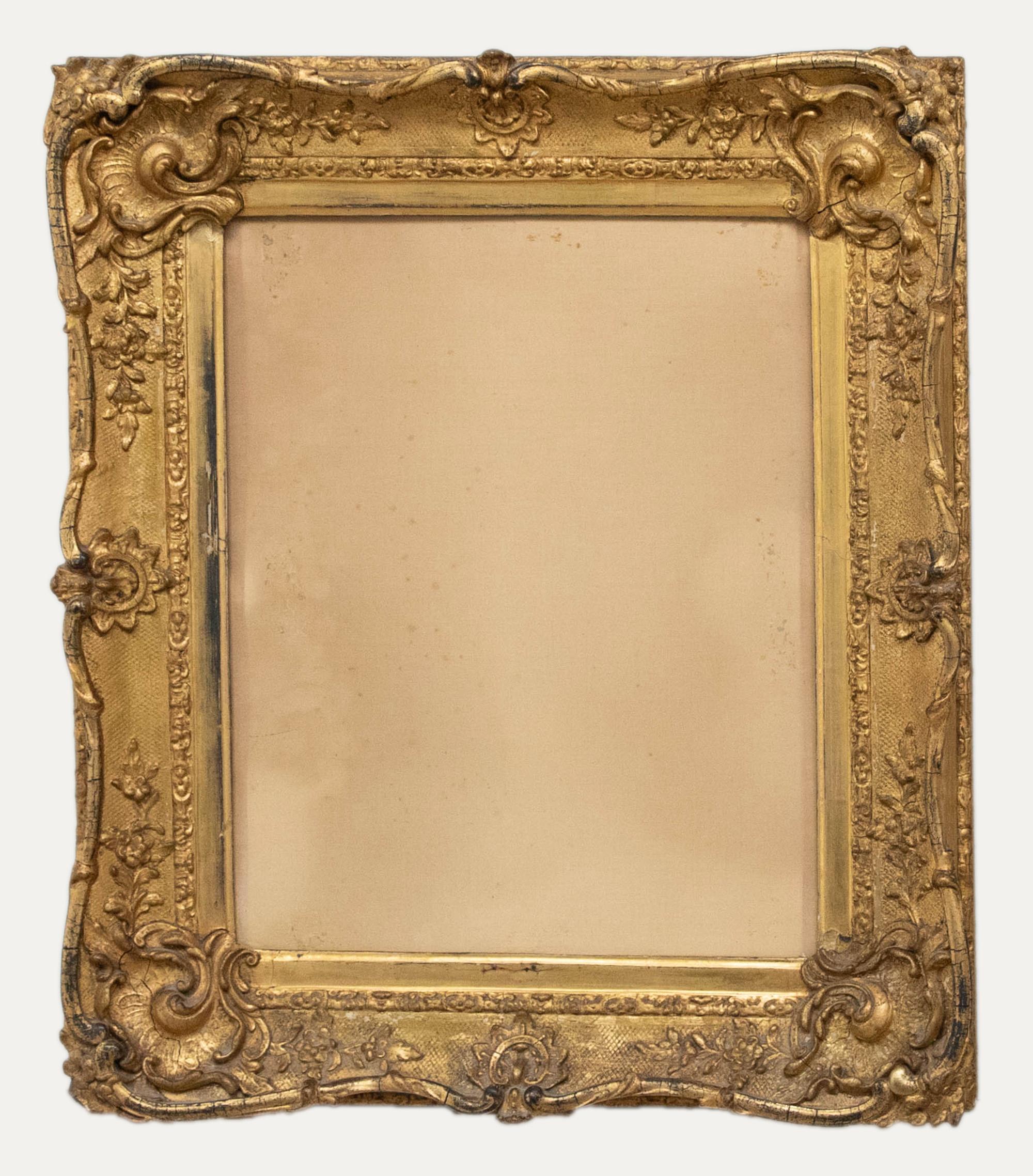 19th Century Rococo Picture Frame - Art by Unknown