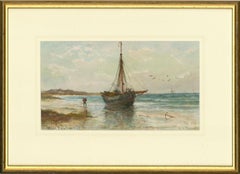 Vintage G.F. Parnell - Early 20th Century Watercolour, Near Point of Ayr