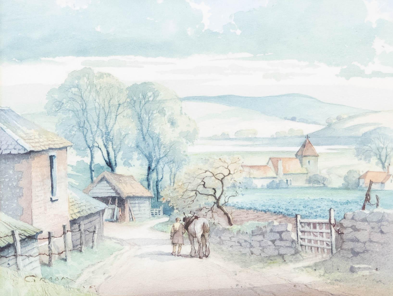 Emerson Harold Groom (1890-1983) - Mid 20th Century Watercolour, Tarring Neville - Art by Unknown